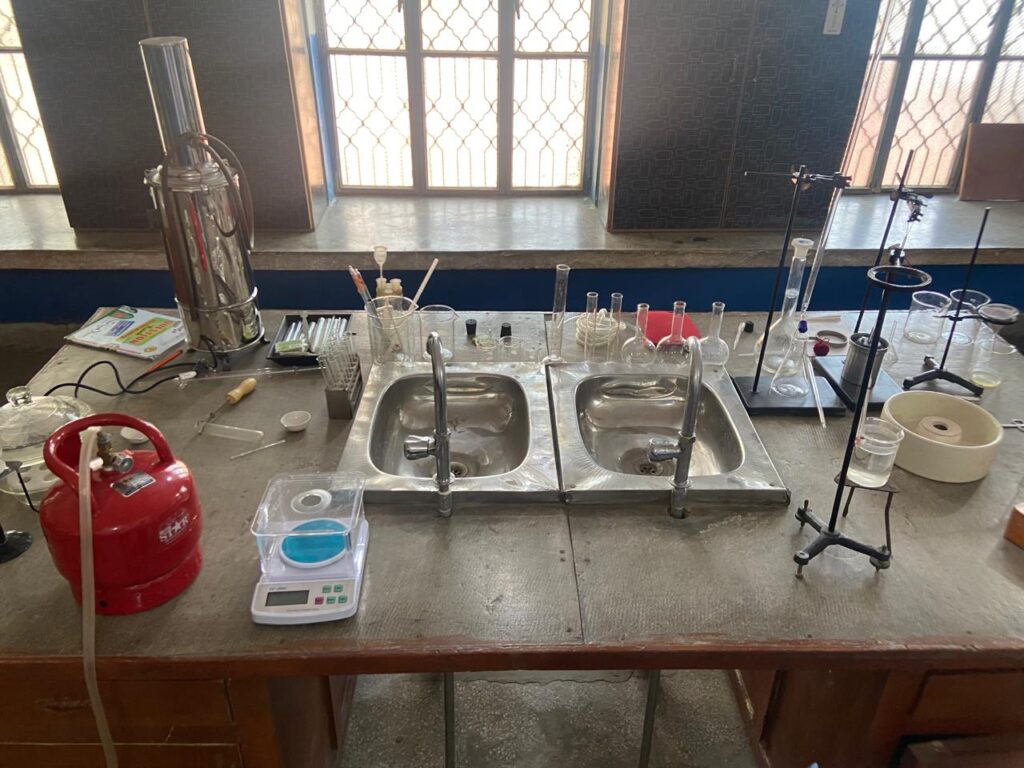 AZF Enhances Learning with New Science Lab Equipment for Adopted School